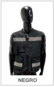 ADS-216- CHALECO BRIGADISTA NEGRO
